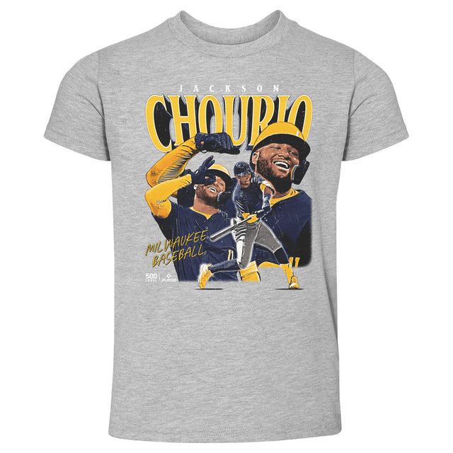 Jackson Chourio Kids Toddler T-Shirt | 500 LEVEL