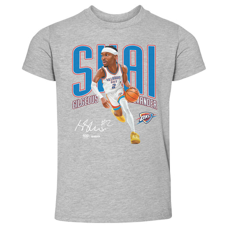 Shai Gilgeous-Alexander Kids Toddler T-Shirt | 500 LEVEL