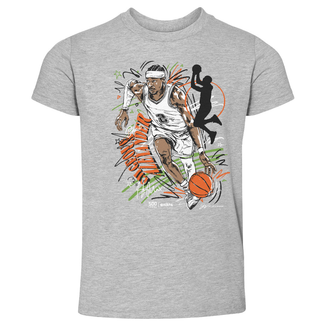 Shai Gilgeous-Alexander Kids Toddler T-Shirt | 500 LEVEL