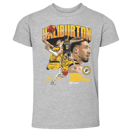 Tyrese Haliburton Kids Toddler T-Shirt | 500 LEVEL