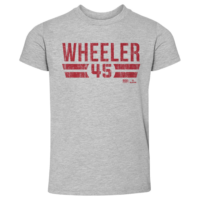 Zack Wheeler Kids Toddler T-Shirt | 500 LEVEL
