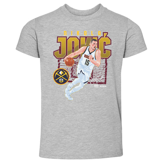 Nikola Jokic Kids Toddler T-Shirt | 500 LEVEL