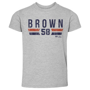 Hunter Brown Kids Toddler T-Shirt | 500 LEVEL