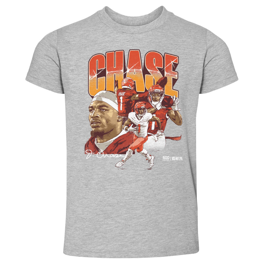 Ja'Marr Chase Kids Toddler T-Shirt | 500 LEVEL