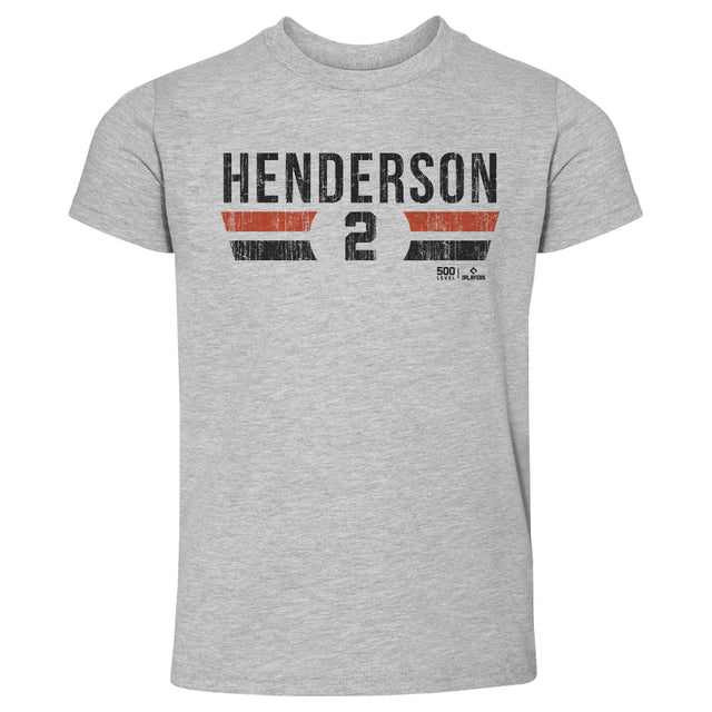 Gunnar Henderson Kids Toddler T-Shirt | 500 LEVEL