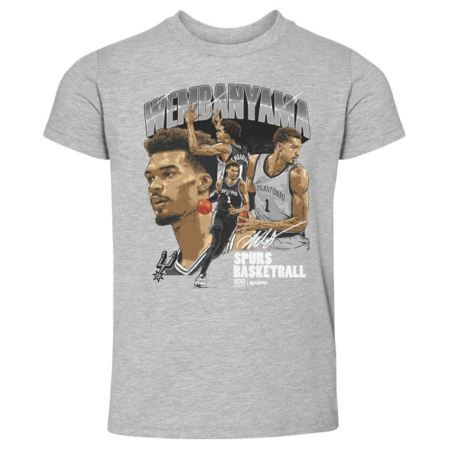 Victor Wembanyama Kids Toddler T-Shirt | 500 LEVEL