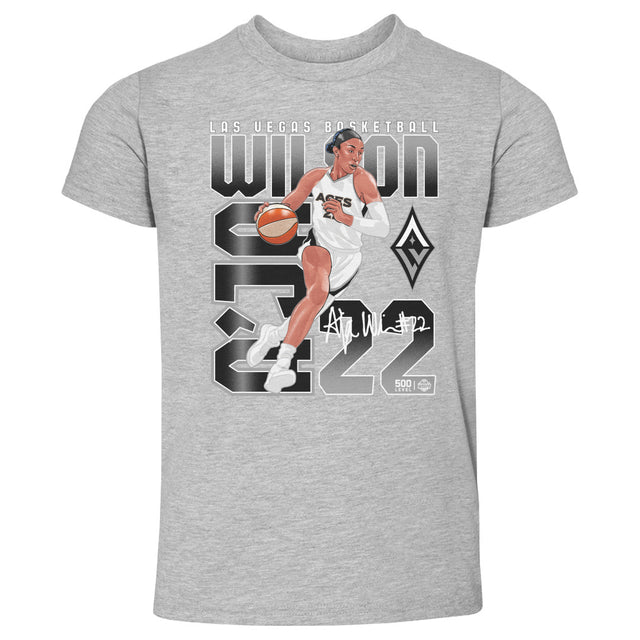 A'ja Wilson Kids Toddler T-Shirt | 500 LEVEL
