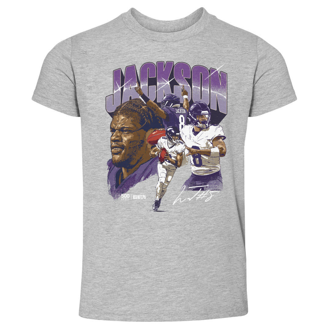 Lamar Jackson Kids Toddler T-Shirt | 500 LEVEL