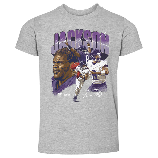 Lamar Jackson Kids Toddler T-Shirt | 500 LEVEL