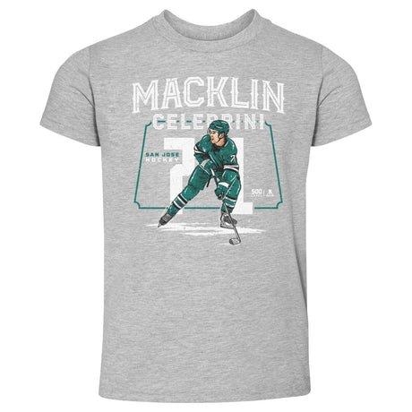 Macklin Celebrini Kids Toddler T-Shirt | 500 LEVEL