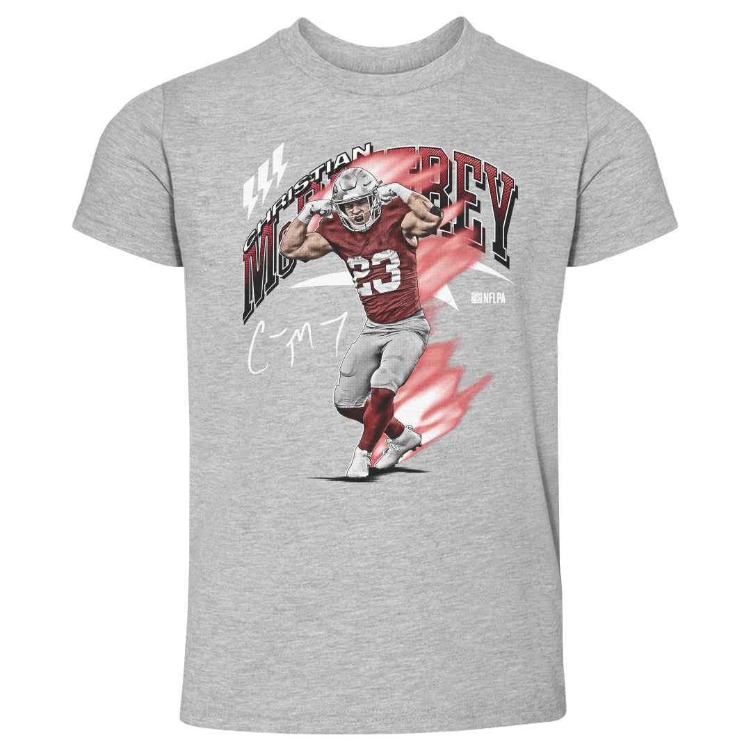 Christian McCaffrey San Francisco Retro Kids Toddler T-Shirt – 500
