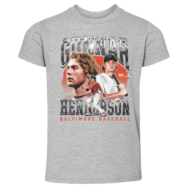 Gunnar Henderson Kids Toddler T-Shirt | 500 LEVEL