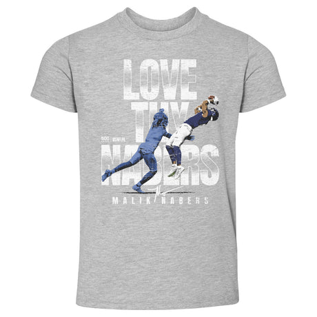 Malik Nabers Kids Toddler T-Shirt | 500 LEVEL