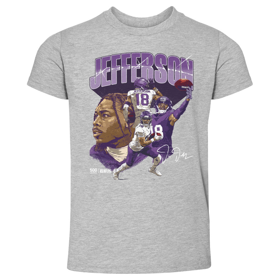 Justin Jefferson Kids Toddler T-Shirt | 500 LEVEL