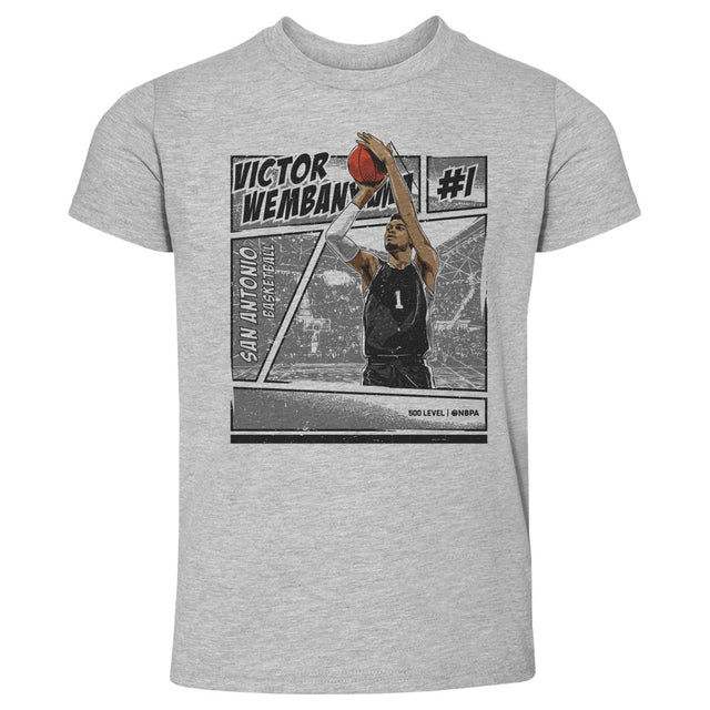 Victor Wembanyama Kids Toddler T-Shirt | 500 LEVEL