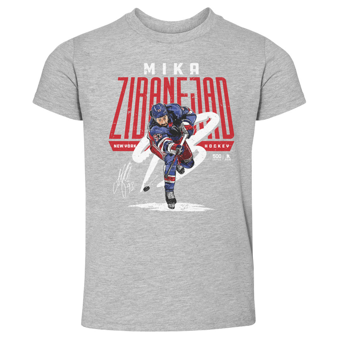Mika Zibanejad Kids Toddler T-Shirt | 500 LEVEL