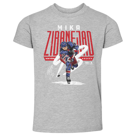 Mika Zibanejad Kids Toddler T-Shirt | 500 LEVEL