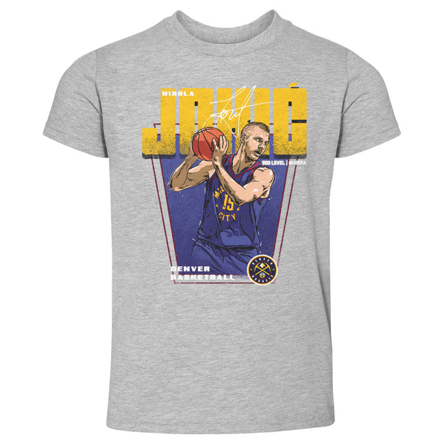 Nikola Jokic Kids Toddler T-Shirt | 500 LEVEL