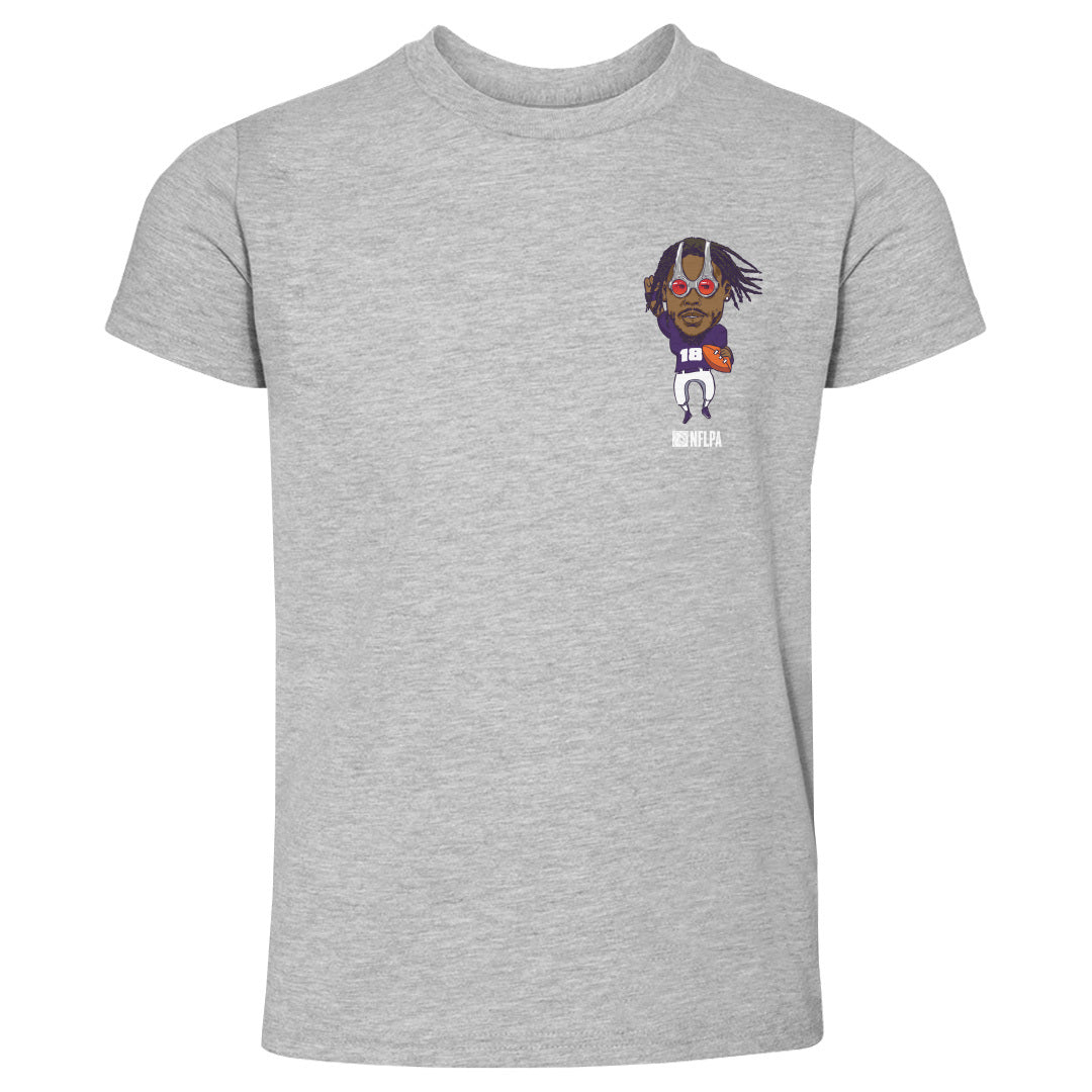 Justin Jefferson Kids Toddler T-Shirt | 500 LEVEL
