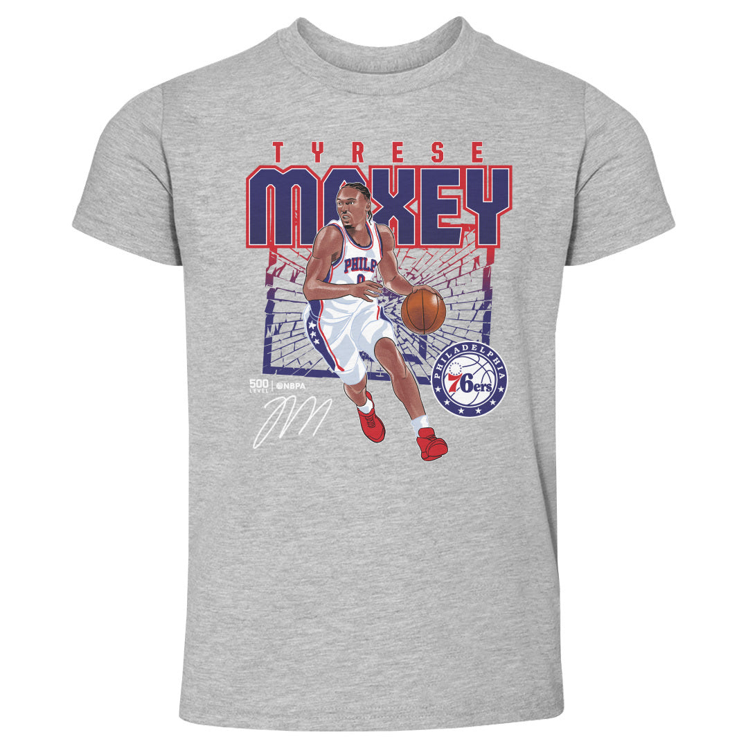 Tyrese Maxey Kids Toddler T-Shirt | 500 LEVEL