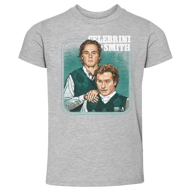 Macklin Celebrini Kids Toddler T-Shirt | 500 LEVEL
