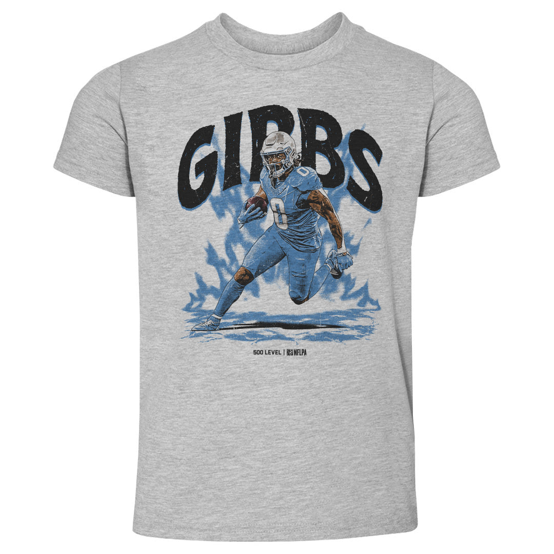 Jahmyr Gibbs Kids Toddler T-Shirt | 500 LEVEL