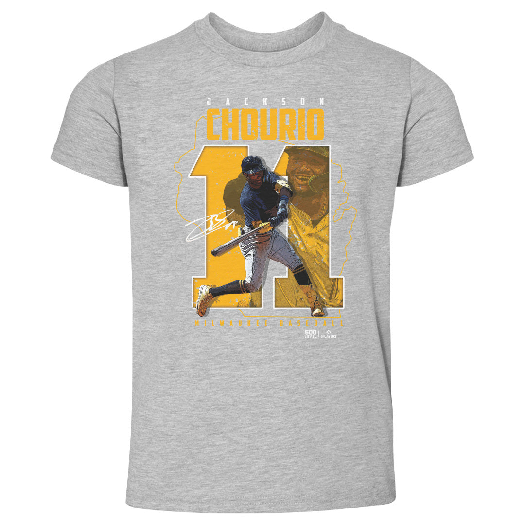 Jackson Chourio Kids Toddler T-Shirt | 500 LEVEL