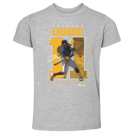 Jackson Chourio Kids Toddler T-Shirt | 500 LEVEL