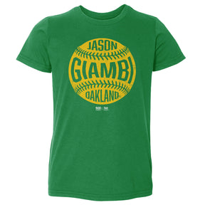 Jason Giambi Kids Toddler T-Shirt | 500 LEVEL