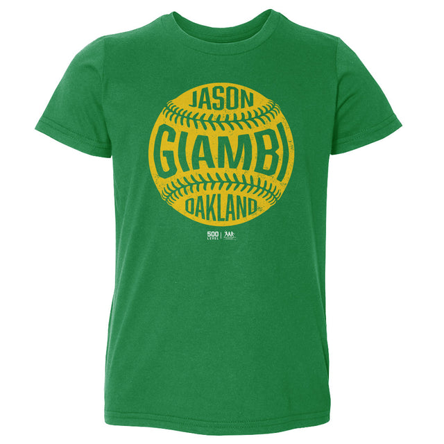 Jason Giambi Kids Toddler T-Shirt | 500 LEVEL