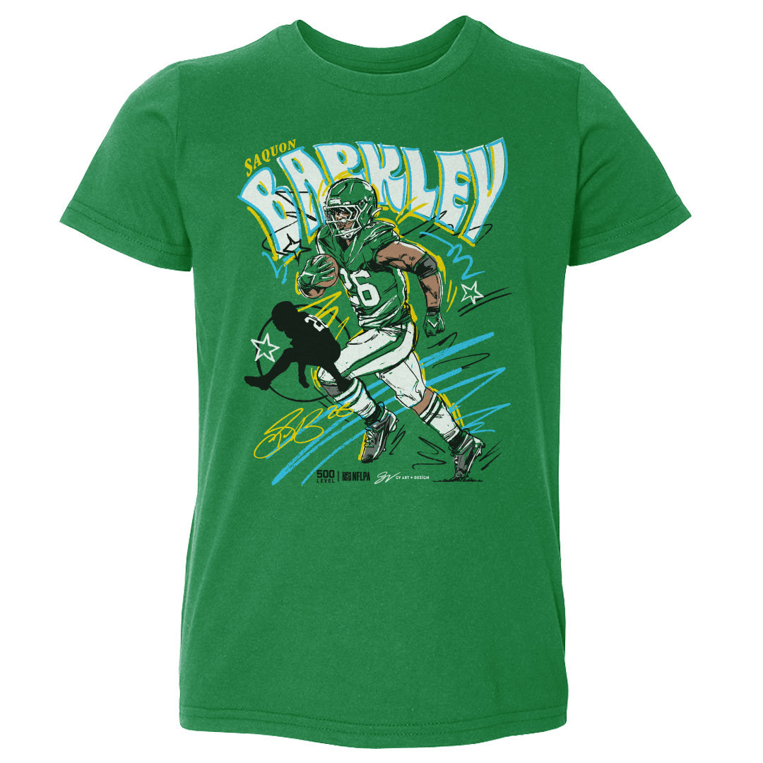 Saquon Barkley Kids Toddler T-Shirt | 500 LEVEL