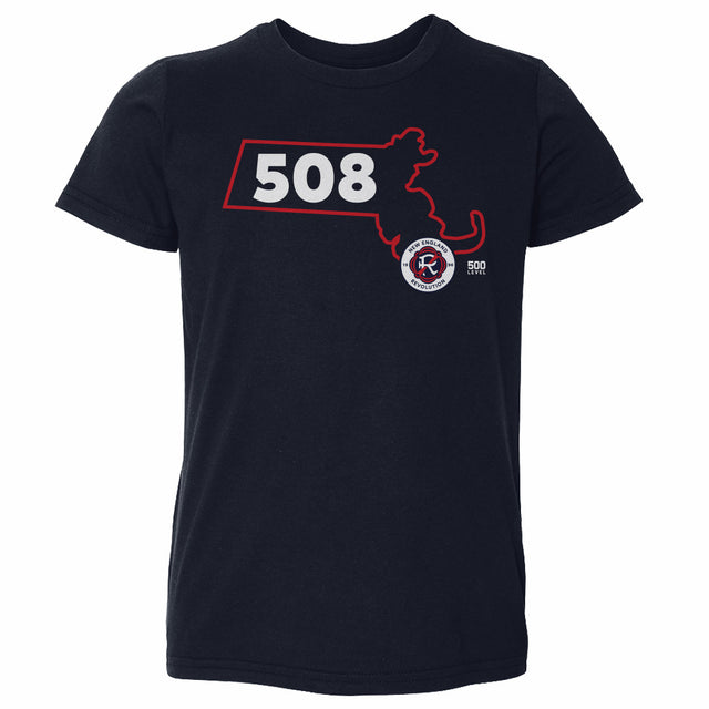 New England Revolution Kids Toddler T-Shirt | 500 LEVEL