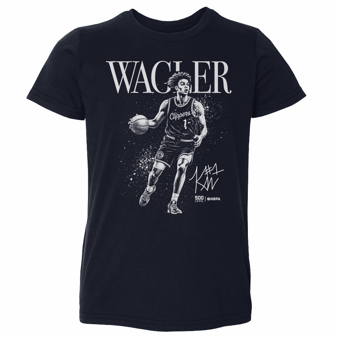 Keaton Wagler Kids Toddler T-Shirt | 500 LEVEL