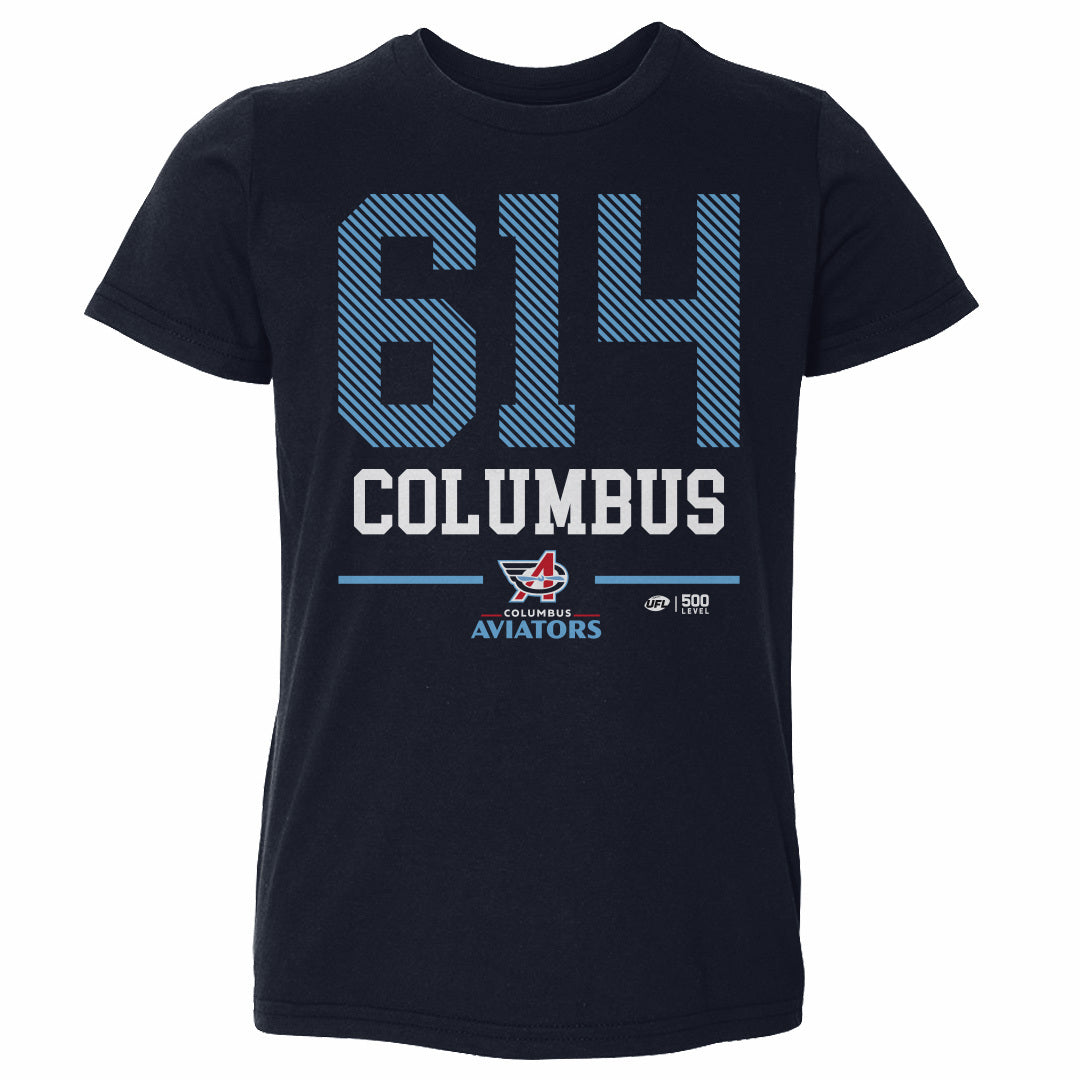 Columbus Aviators Kids Toddler T-Shirt | 500 LEVEL