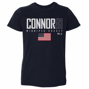 Kyle Connor Kids Toddler T-Shirt | 500 LEVEL