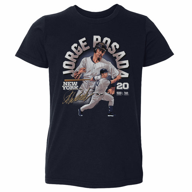 Jorge Posada Kids Toddler T-Shirt | 500 LEVEL