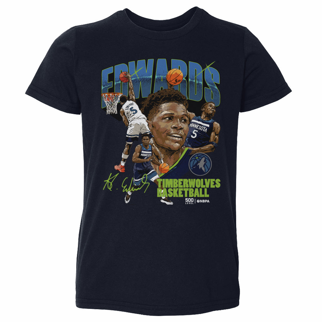 Anthony Edwards Kids Toddler T-Shirt | 500 LEVEL