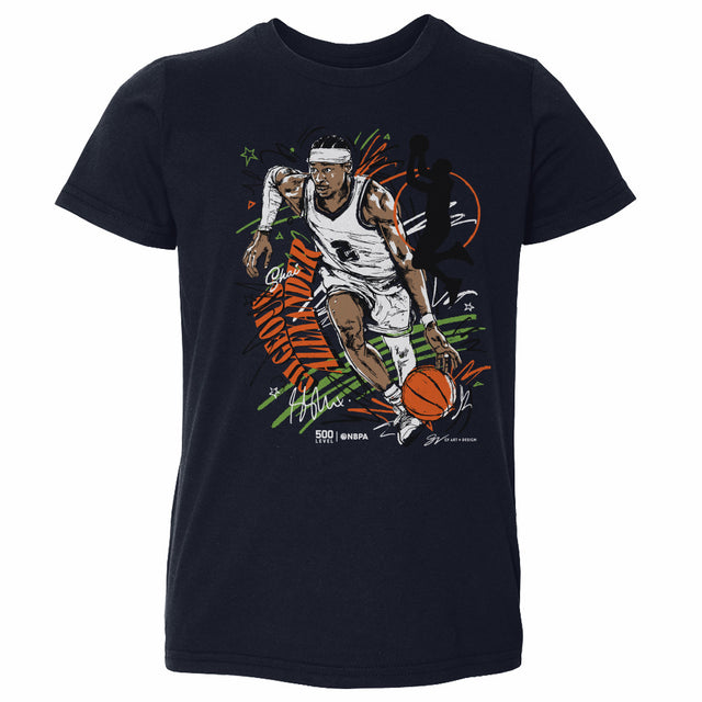 Shai Gilgeous-Alexander Kids Toddler T-Shirt | 500 LEVEL