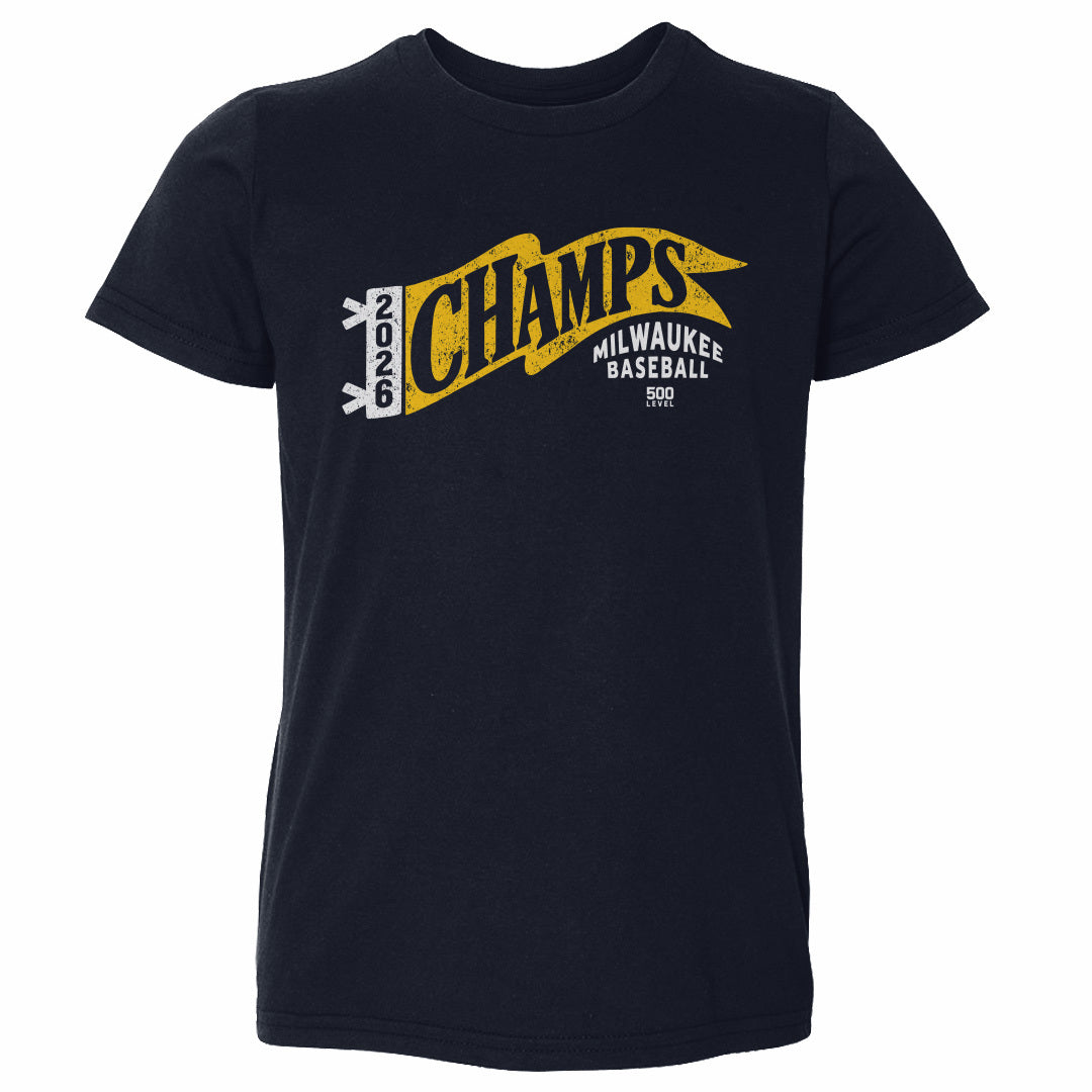 Milwaukee Baseball Kids Toddler T-Shirt | 500 LEVEL
