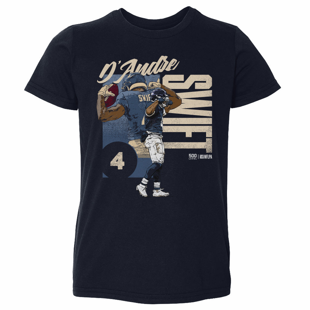 D'Andre Swift Kids Toddler T-Shirt | 500 LEVEL
