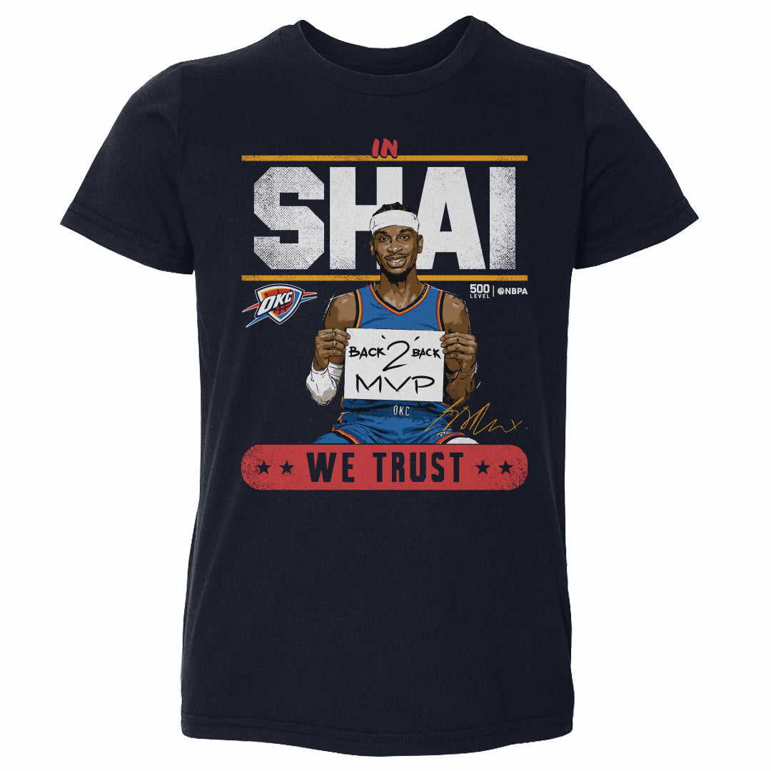 Shai Gilgeous-Alexander Kids Toddler T-Shirt | 500 LEVEL