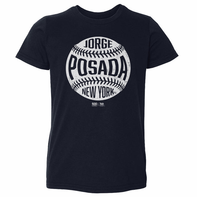 Jorge Posada Kids Toddler T-Shirt | 500 LEVEL