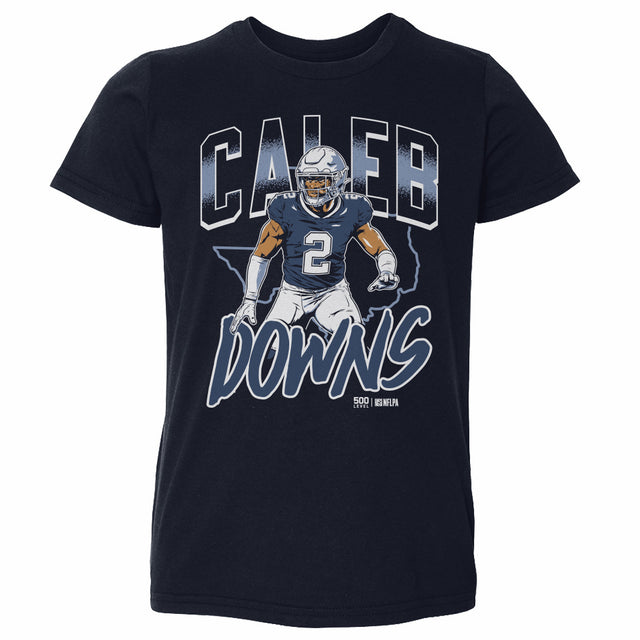 Caleb Downs Kids Toddler T-Shirt | 500 LEVEL