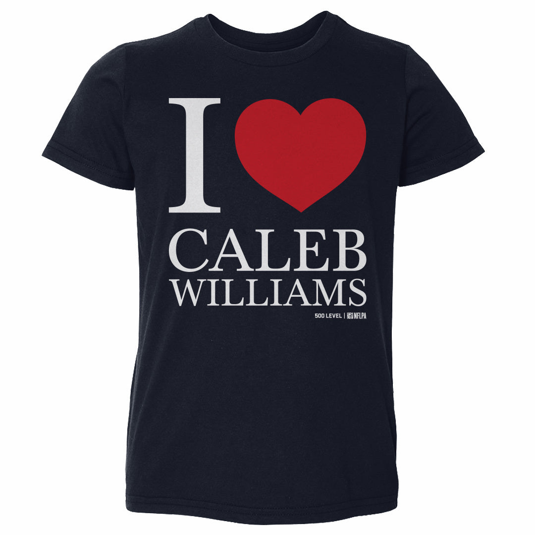 Caleb Williams Kids Toddler T-Shirt | 500 LEVEL