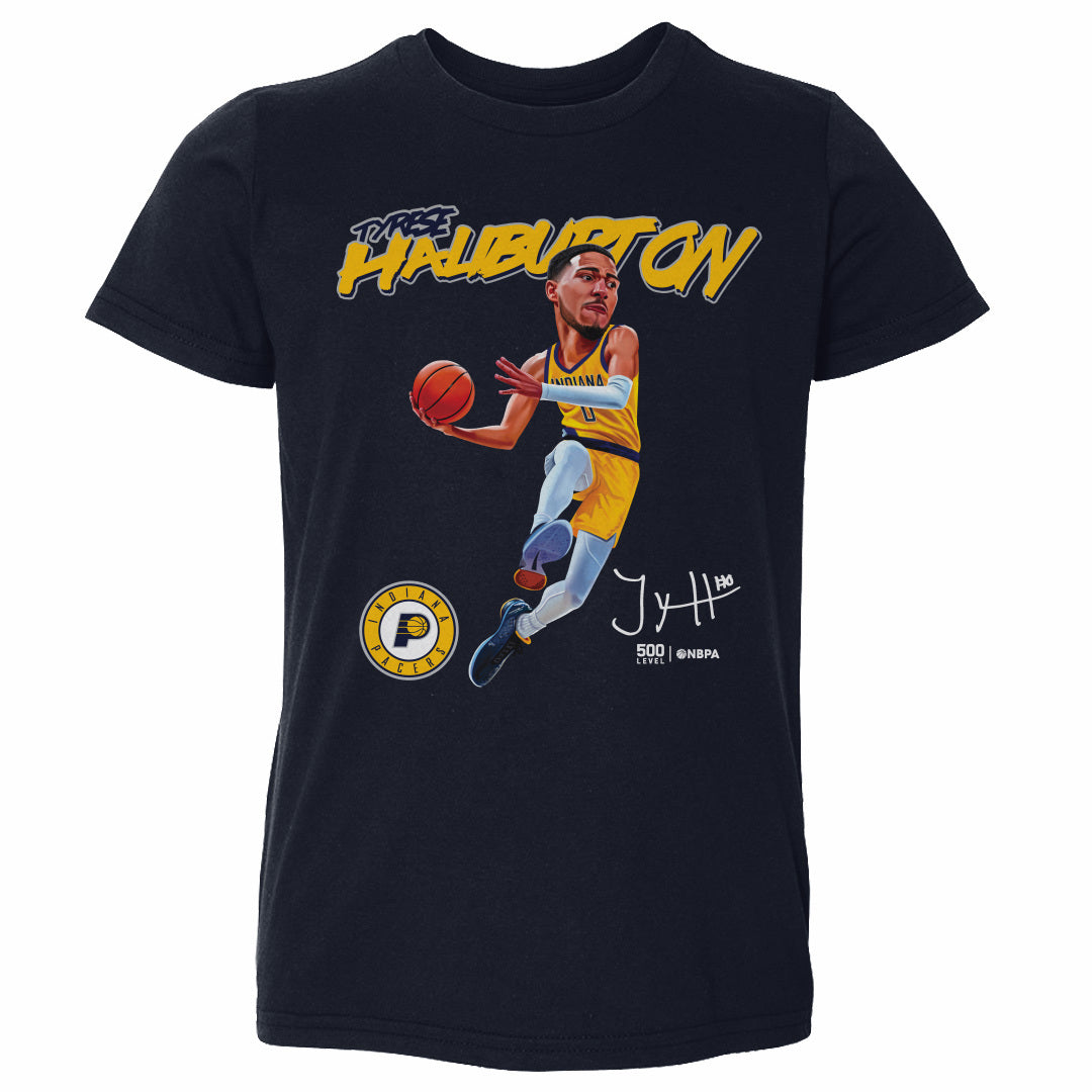 Tyrese Haliburton Kids Toddler T-Shirt | 500 LEVEL