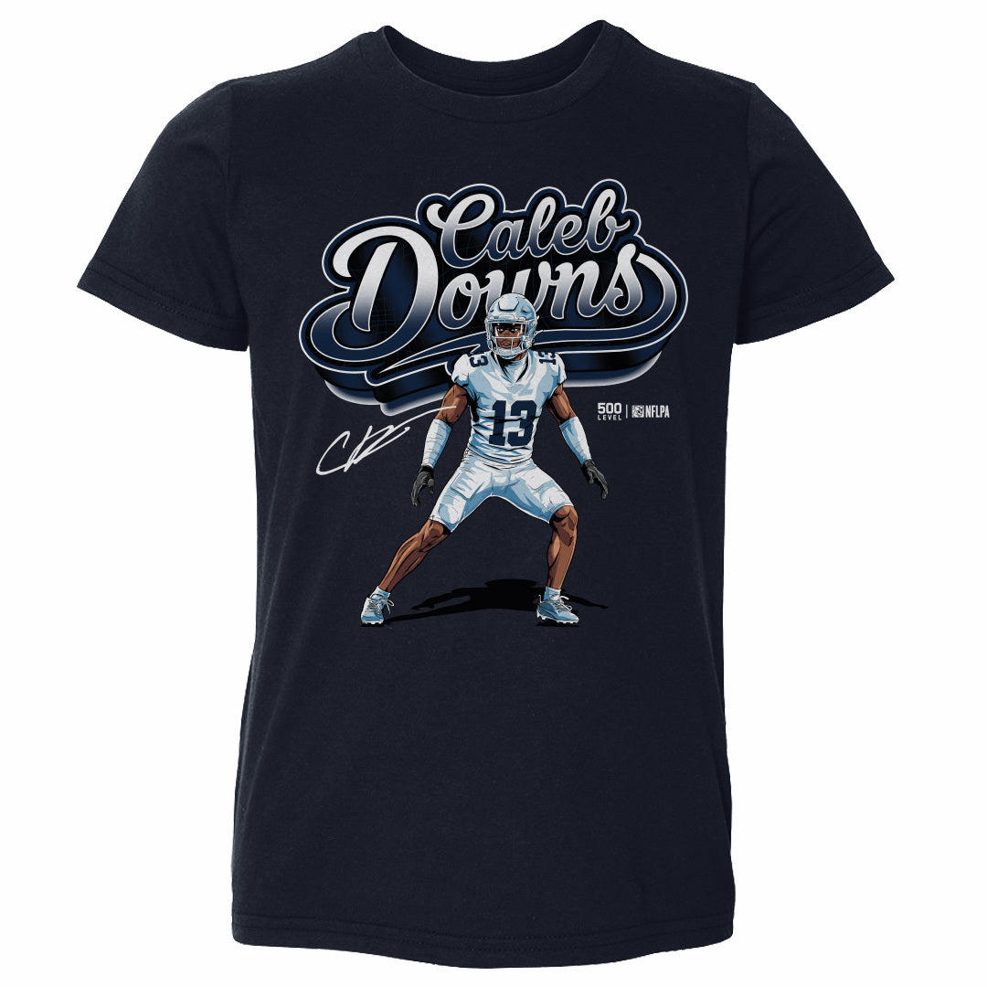 Caleb Downs Kids Toddler T-Shirt | 500 LEVEL