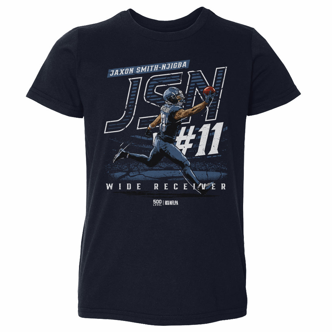 Jaxon Smith-Njigba Kids Toddler T-Shirt | 500 LEVEL