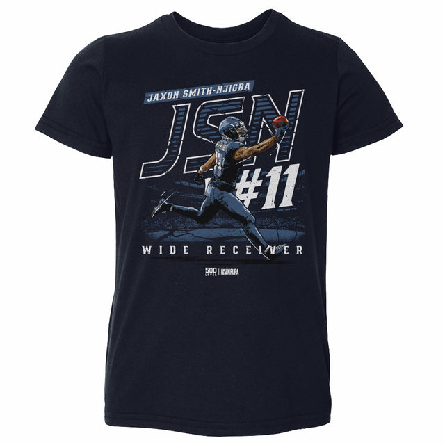 Jaxon Smith-Njigba Kids Toddler T-Shirt | 500 LEVEL