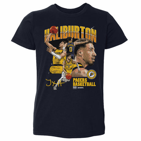 Tyrese Haliburton Kids Toddler T-Shirt | 500 LEVEL