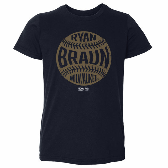 Ryan Braun Kids Toddler T-Shirt | 500 LEVEL